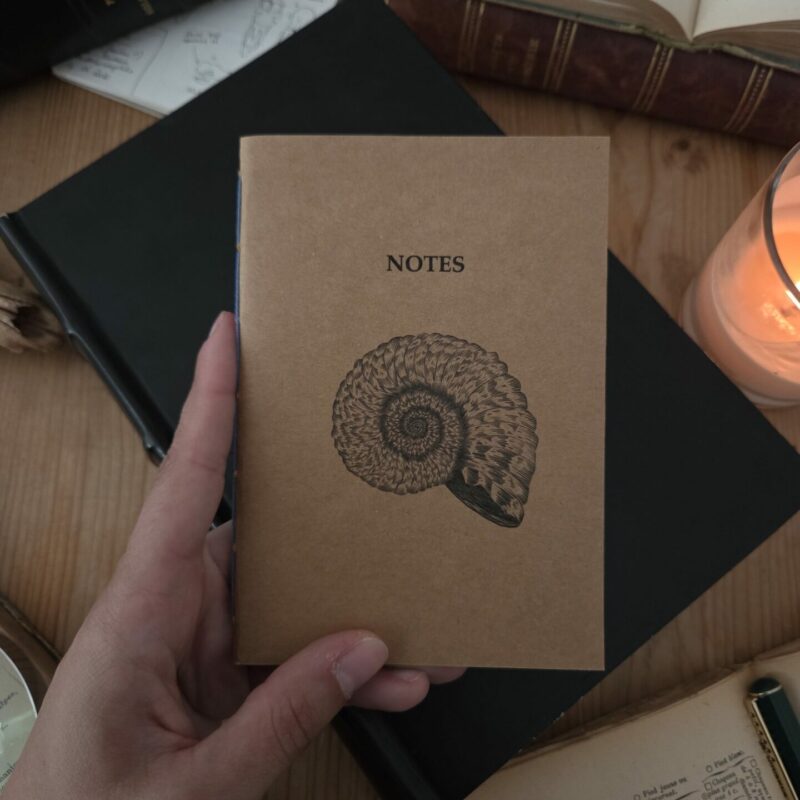 Carnet de notes fossile