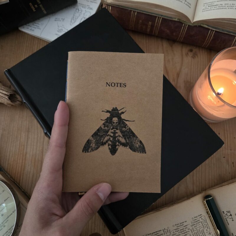 Carnet de notes papillon