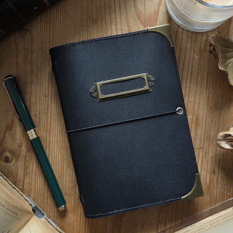 Journal rechargeable en cuir A6 Wallace
